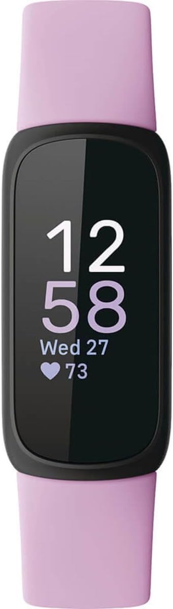 Fitbit Inspire 3 stress sleep heart-rate fitness tracker.