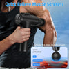Massage Gun, Deep Tissue Handheld Massager with 30 Speeds & 9 Heads