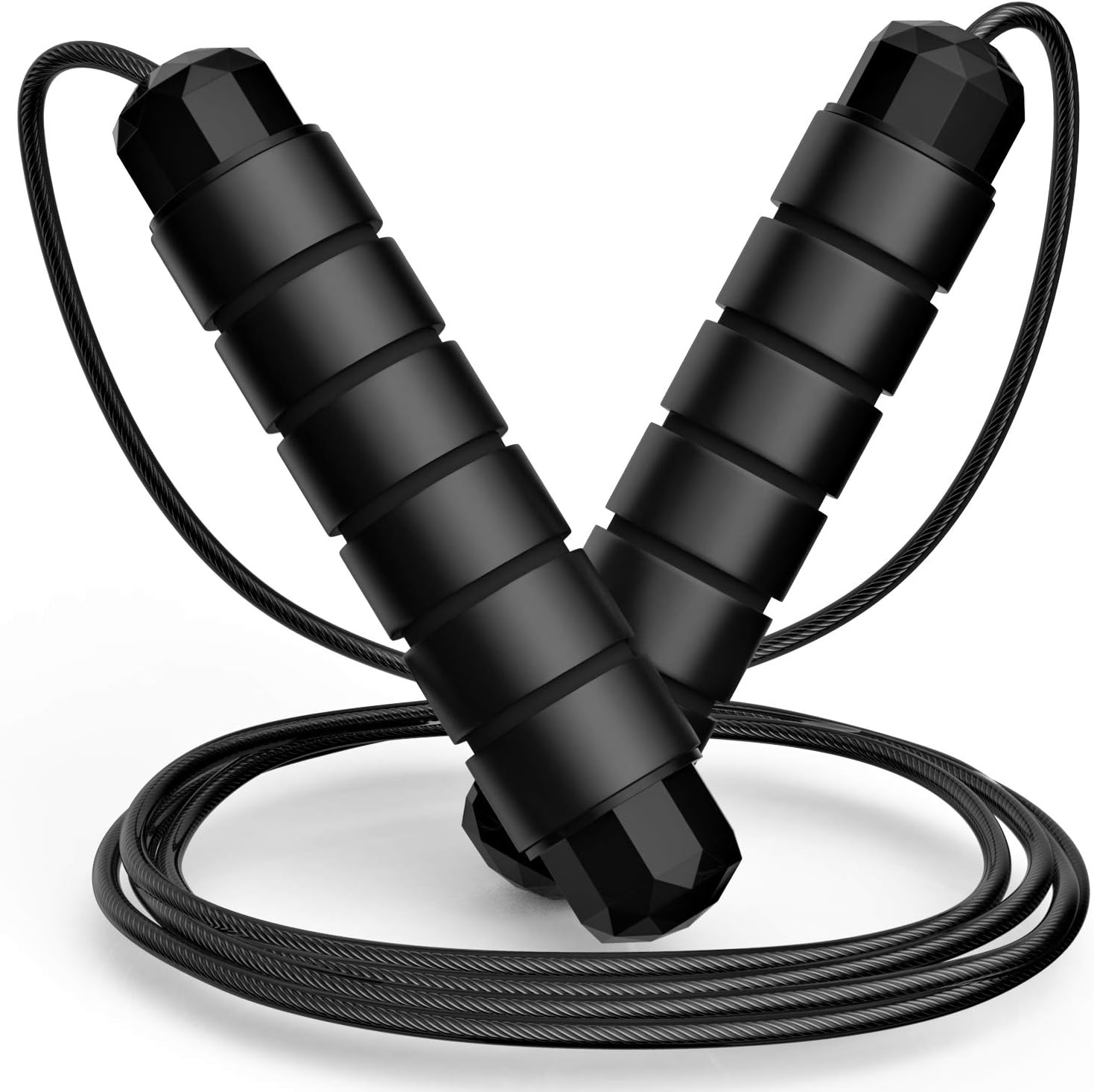 Adjustable Tangle Free Speed Jump Rope for Fitness and Workout