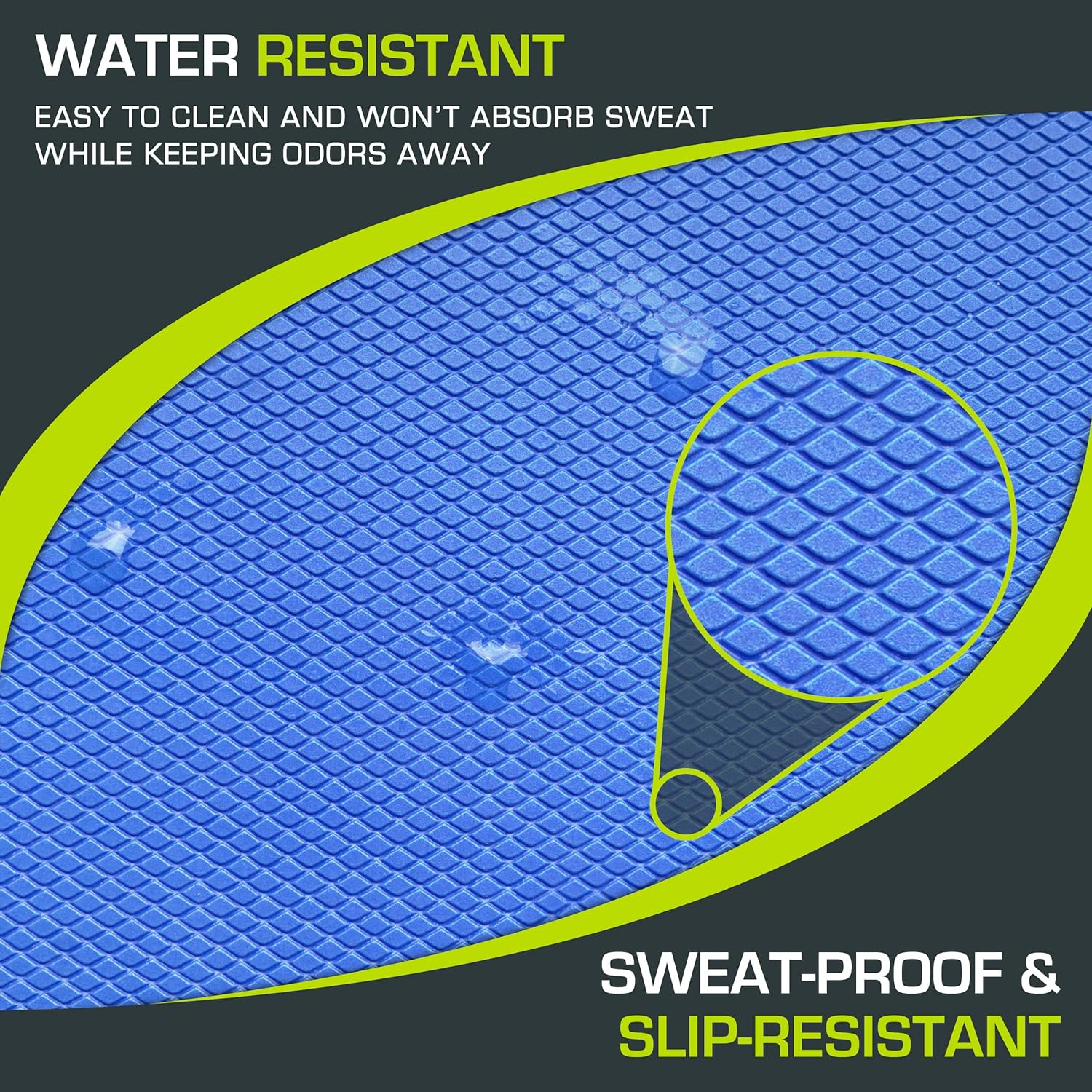 ProsourceFit large cushioned non-slip exercise balance pad